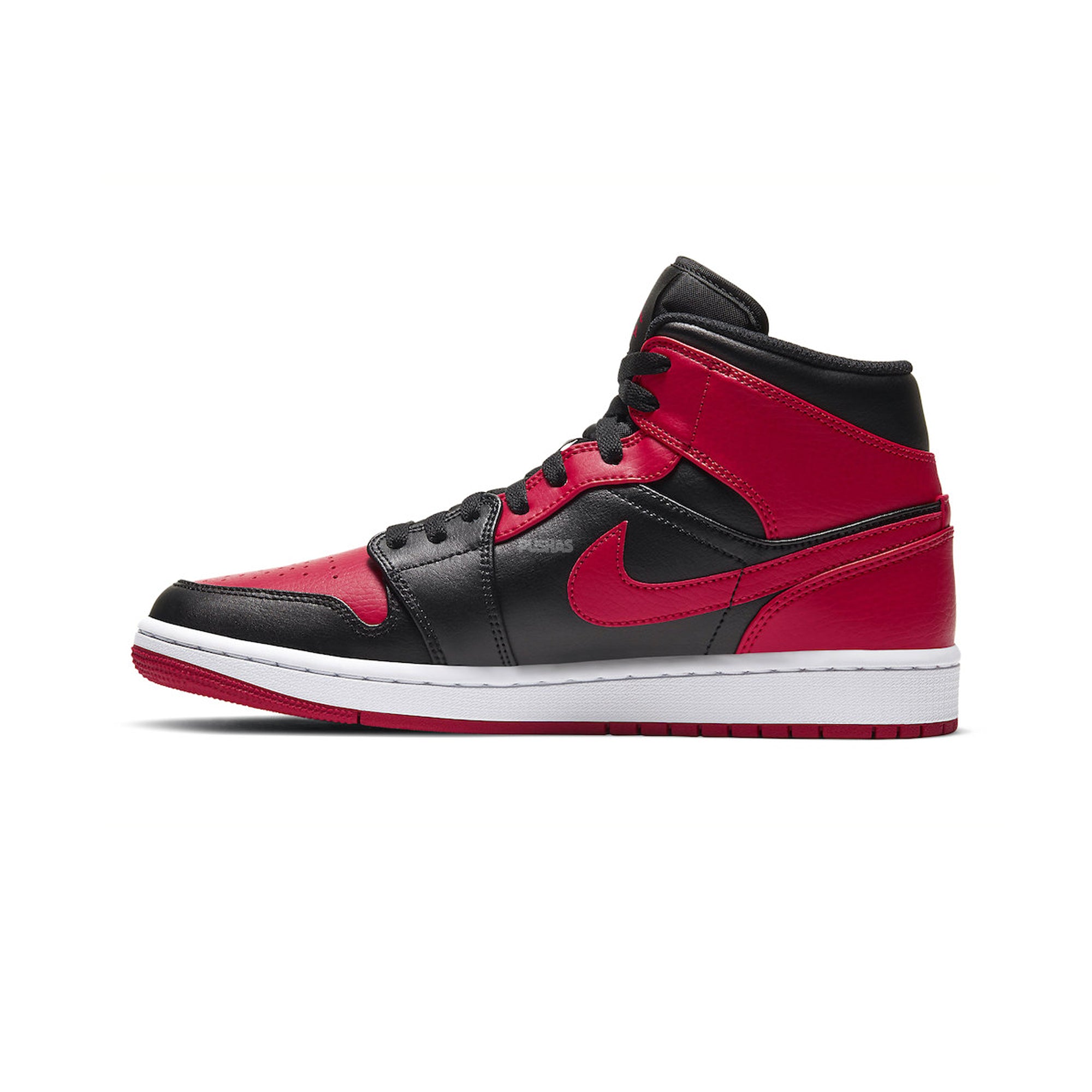 Air Jordan 1 Mid 'Banned' 2020 Edition - Men's Basketball Sneakers for Streetwear & Casual Style | Perfect for Sneaker Collectors & Basketball Fans