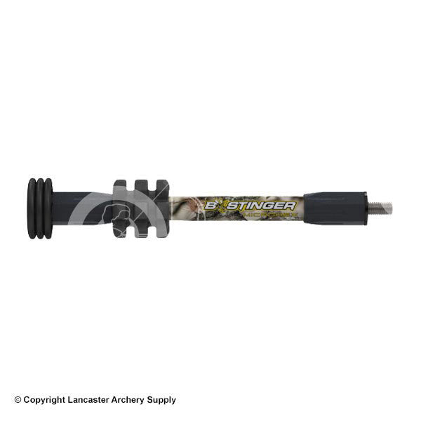 Bee Stinger Microhex 6 Stabilizer for Archery - Camo Hunting Stabilizer | Perfect for Bow Hunting, Target Practice & Outdoor Sports