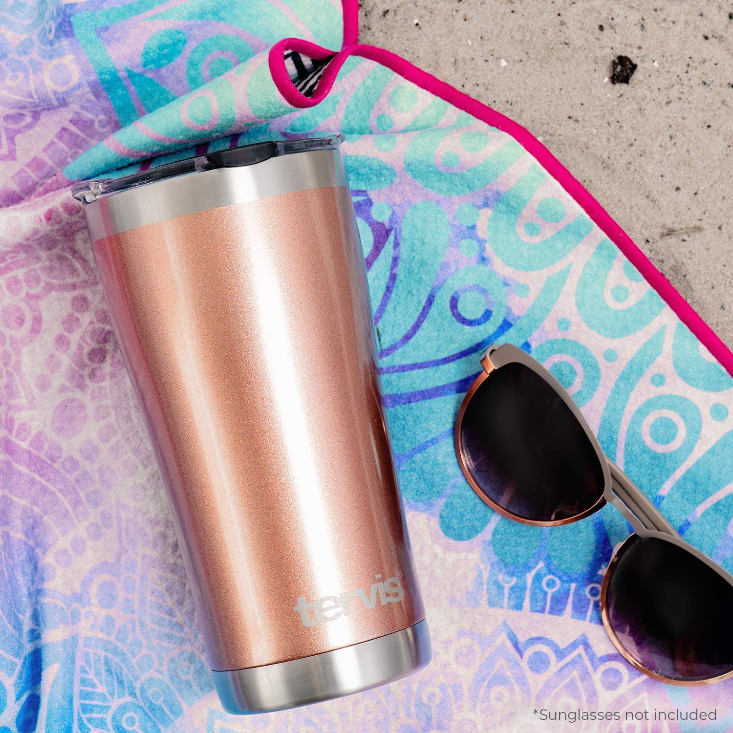 Tervis Nurse Life Polka Dots Insulated Stainless Steel Tumbler - 20 oz Silver Cup with Clear & Black Hammer Lid - Perfect for Nurses, Healthcare Workers & On-The-Go Hydration