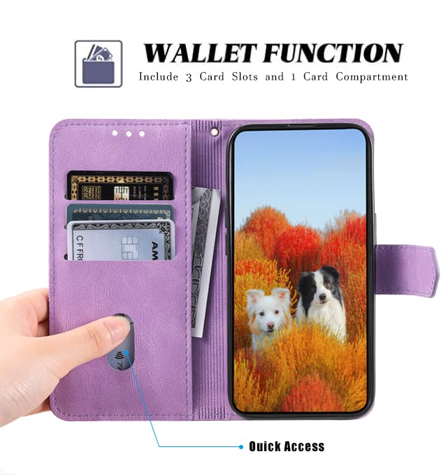 Premium Leather Flip Wallet Case for iPhone 13 Pro Max 6.7