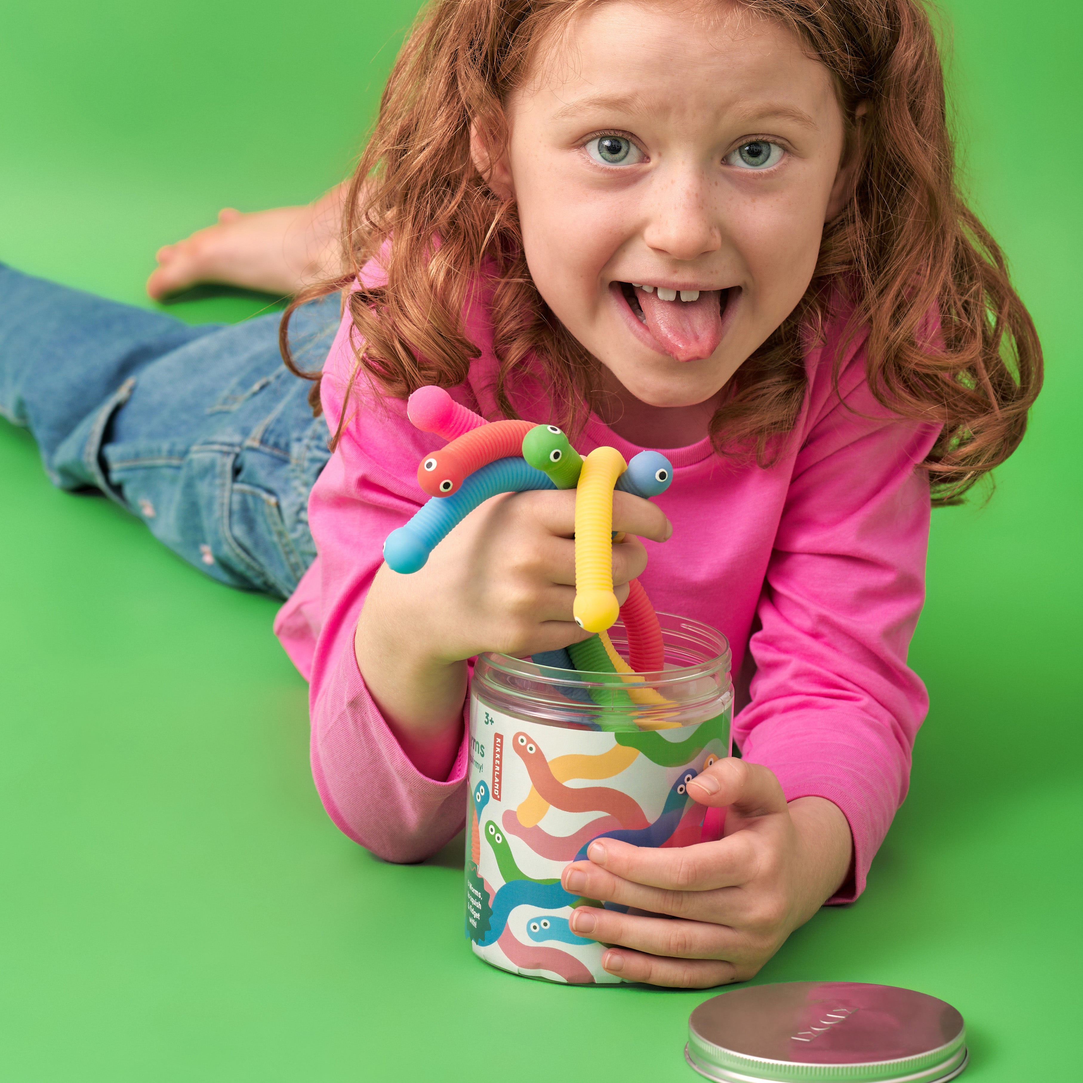 Kidoki Can of Worms - Fun and Educational Kids Toy for Outdoor Play, Birthday Gifts, and Garden Exploration Activities