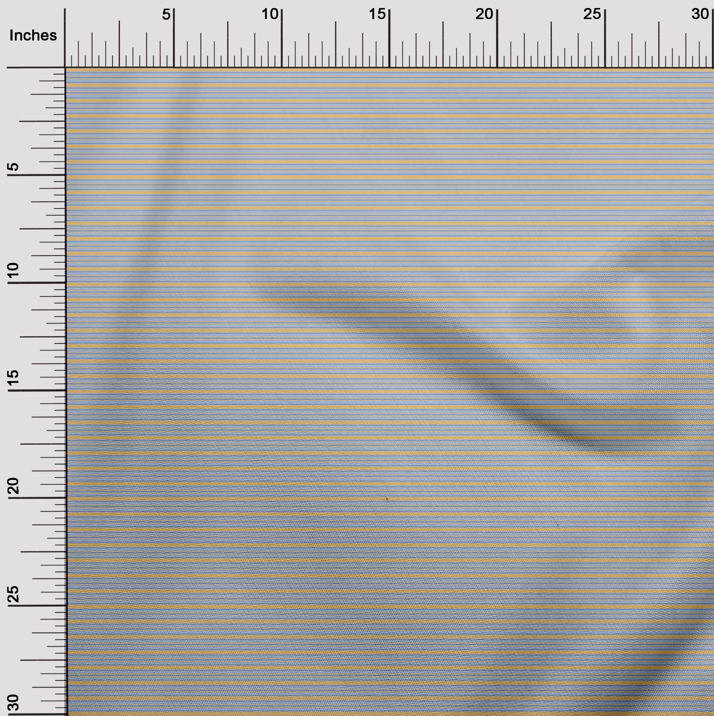 Premium 100% Organic Cotton Poplin Twill Fabric - Shadow Stripe Print - 42 Inches Wide by the Yard | Perfect for Quilting, Dressmaking & Home Decor Projects