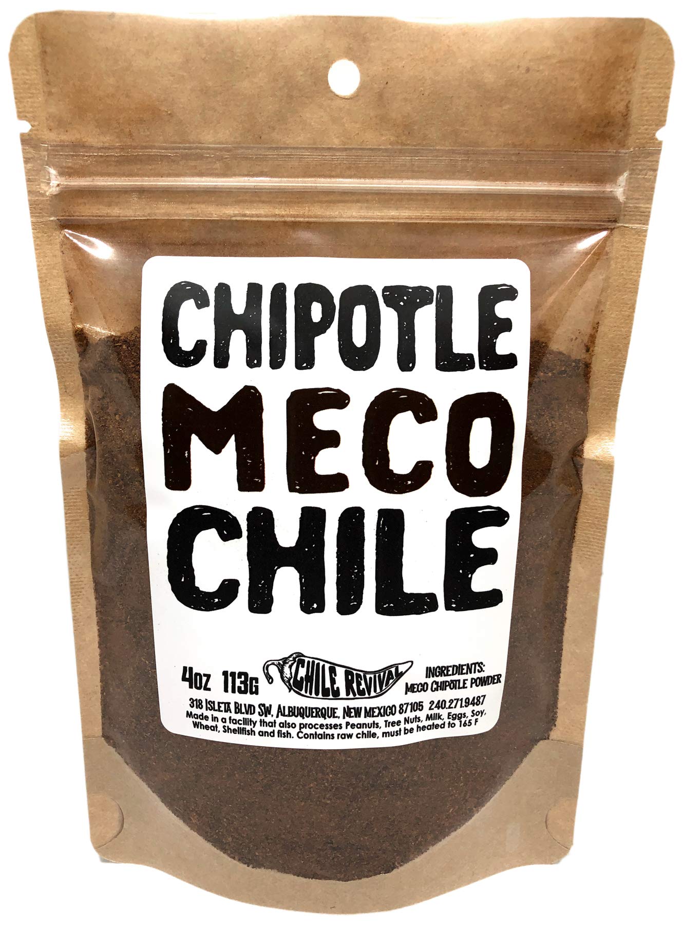 Premium Chipotle Chile Powder - Meco & Morita Variety, Authentic Mexican Smoked Jalapeño Spice for BBQ, Tacos, and Gourmet Cooking