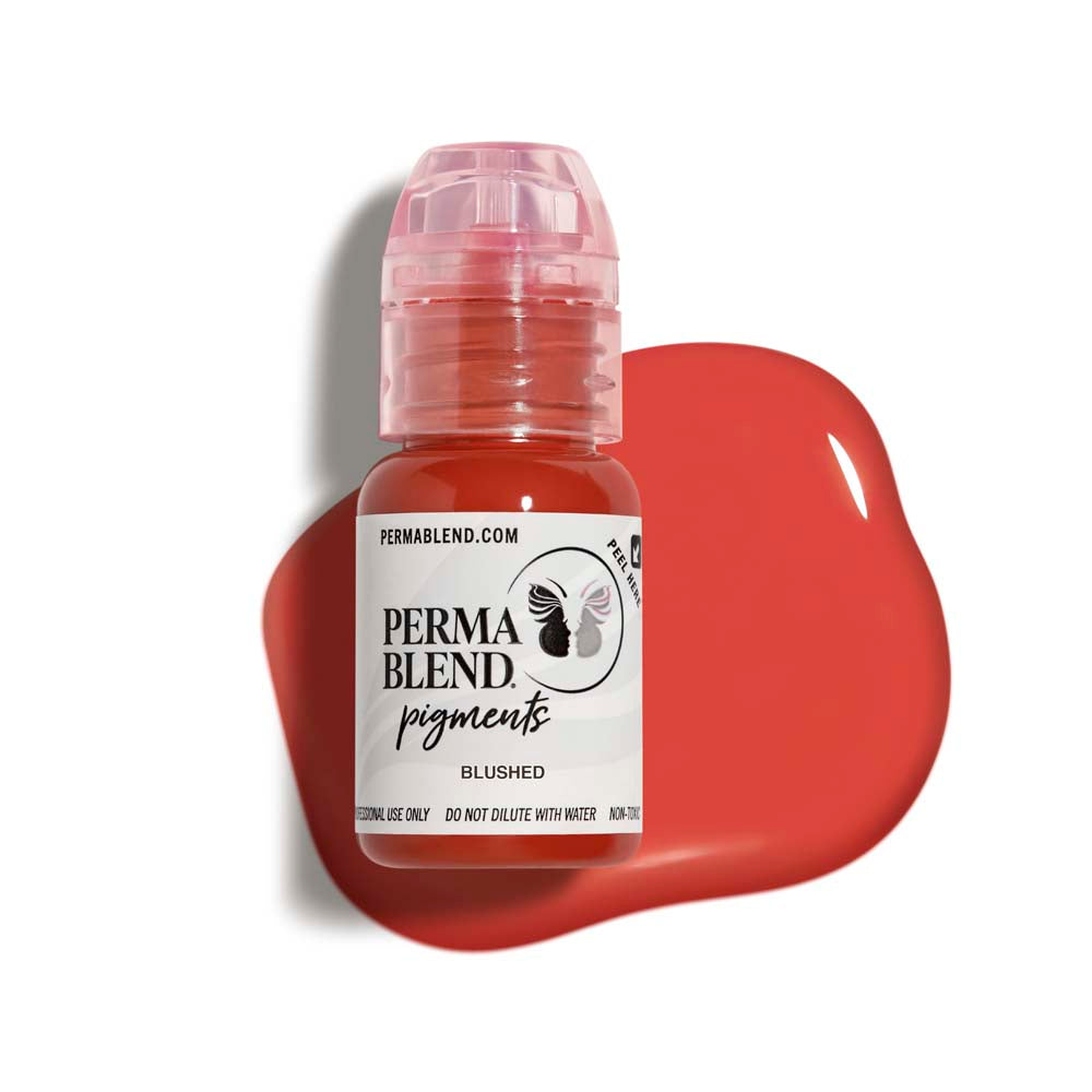 Perma Blend Blushed Pigment - Professional Long-Lasting Makeup for Cheeks & Lips | Perfect for Daily Wear, Special Occasions & Photo Shoots