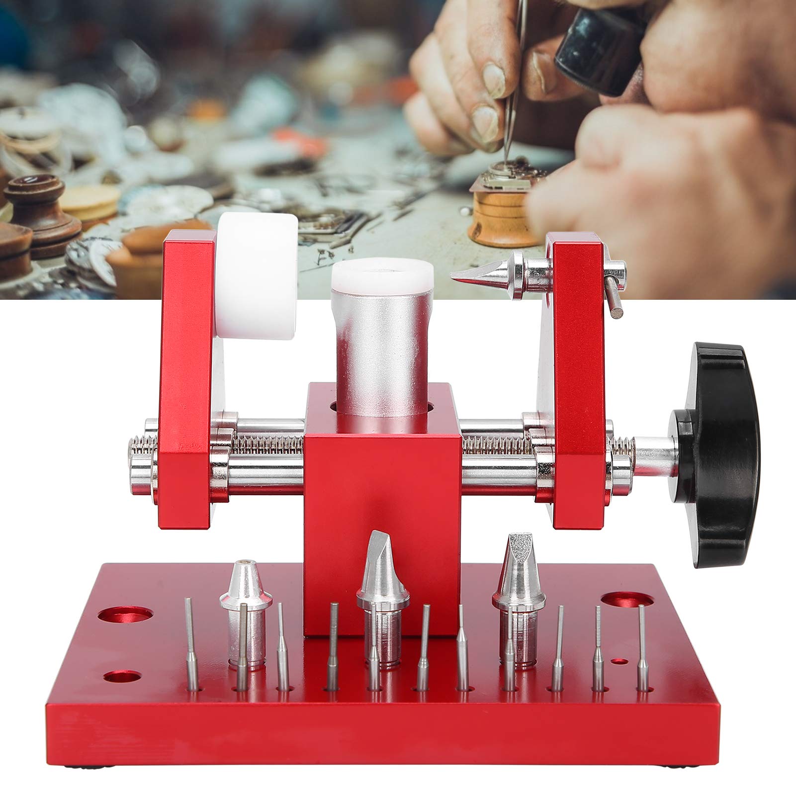 Professional Watch Press Set - Crystal Back Opener & Repair Tool Kit for Watchmakers