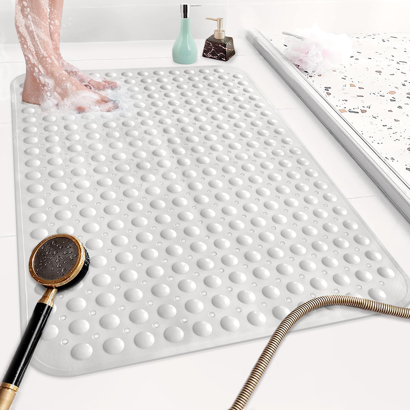 Non-Slip Shower Mat - Extra Large 35.4