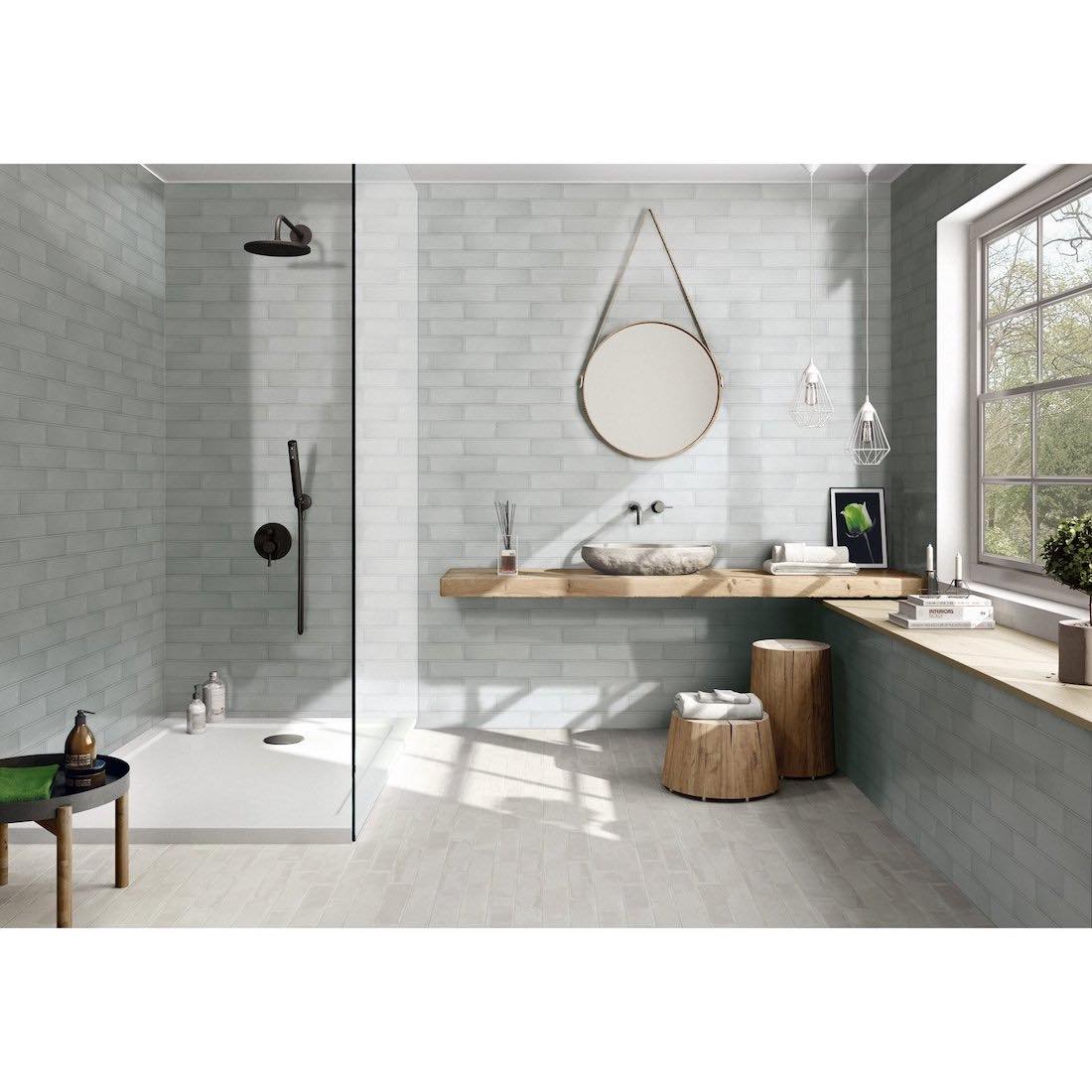 Premium Grey Ceramic Subway Tile 3x12 - Classic Kitchen & Bathroom Backsplash for Modern Homes