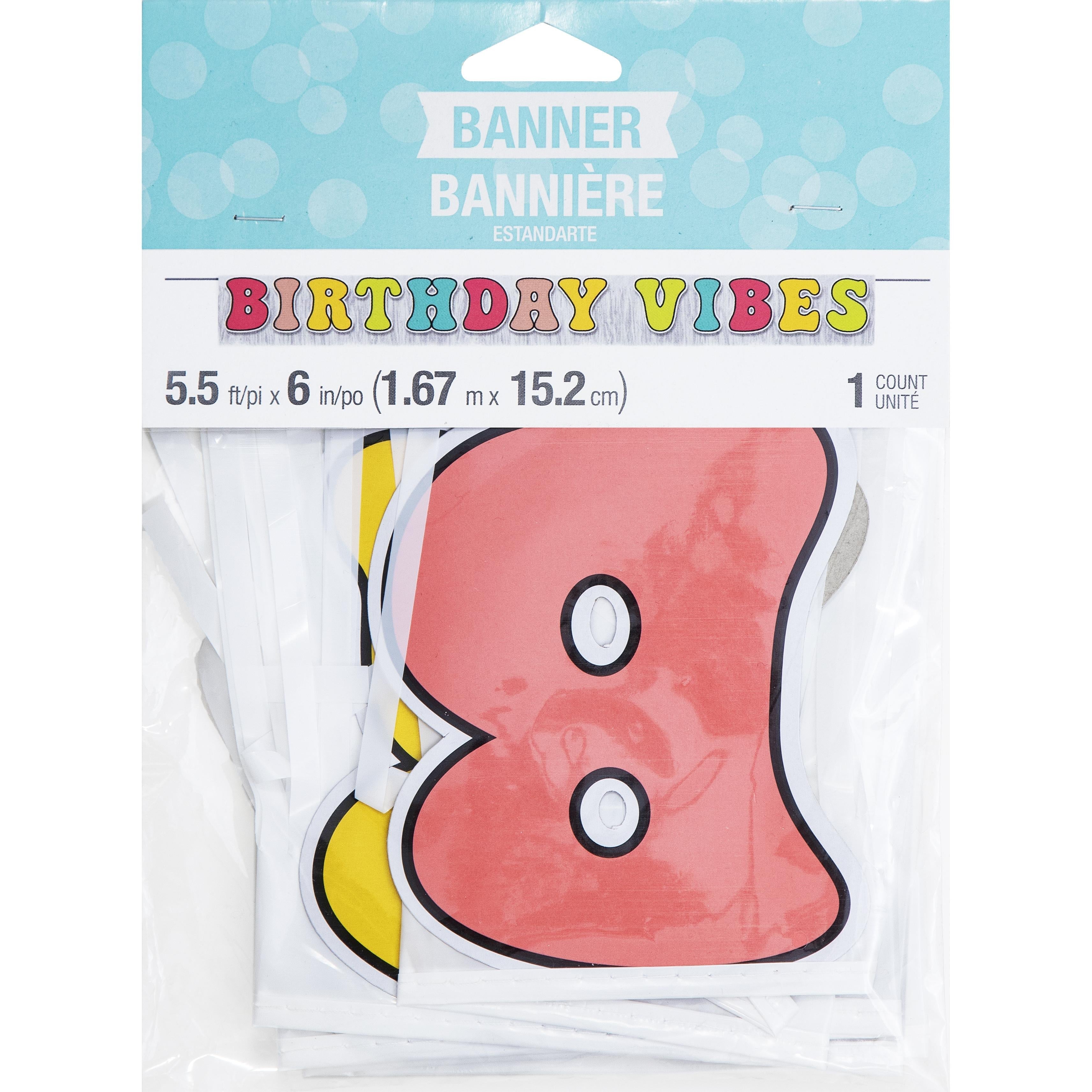 12-Piece Bulk Flower Power Letter Banner with Fringe - Perfect for Birthday Parties, Baby Showers & Wedding Decorations
