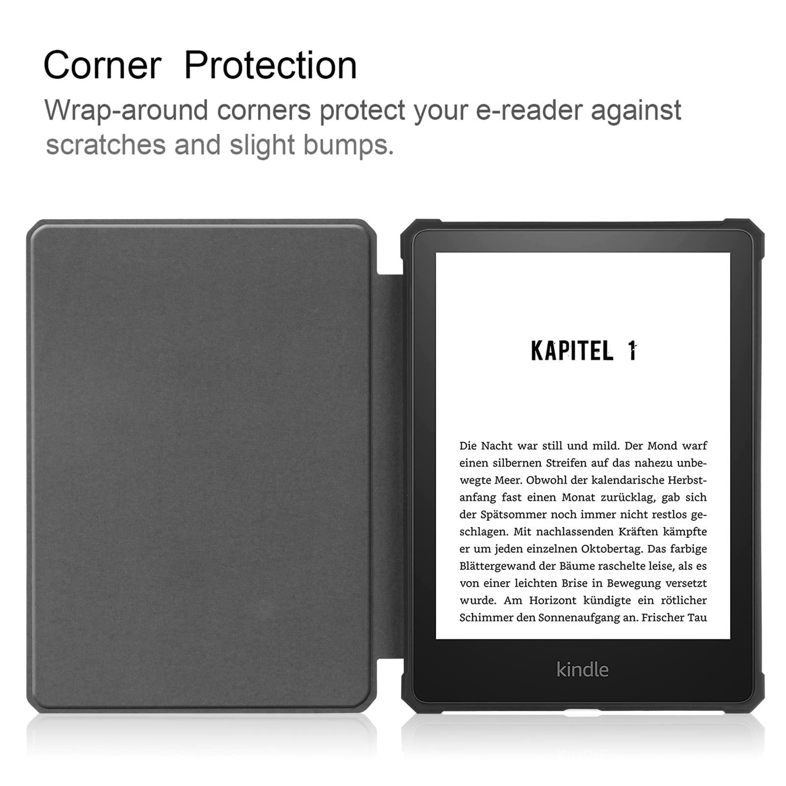 Premium 6.8 Inch Shockproof Kindle Paperwhite Case (11th Gen 2021) - Durable Magnetic Cover with Auto Wake/Sleep, Waterproof & Scratch Resistant - Perfect for Reading at Home, Travel & Outdoor Adventures (Red)