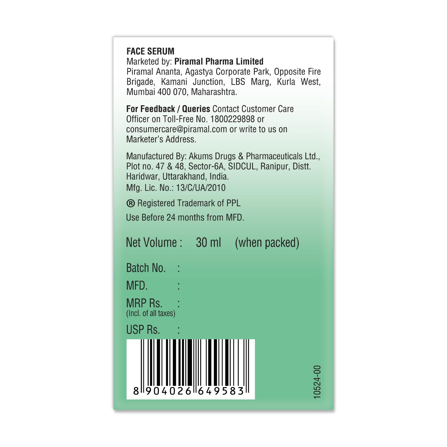 Lacto Calamine 2% Salicylic Acid Acne Treatment Serum - 30ml Oil Control Face Serum for Blackheads & Pore Minimizing | Dermatologist Tested Fragrance-Free Skincare for Clear Skin (Men & Women) | Perfect for Daily Acne-Prone Skin Care Routine & Blemish Control