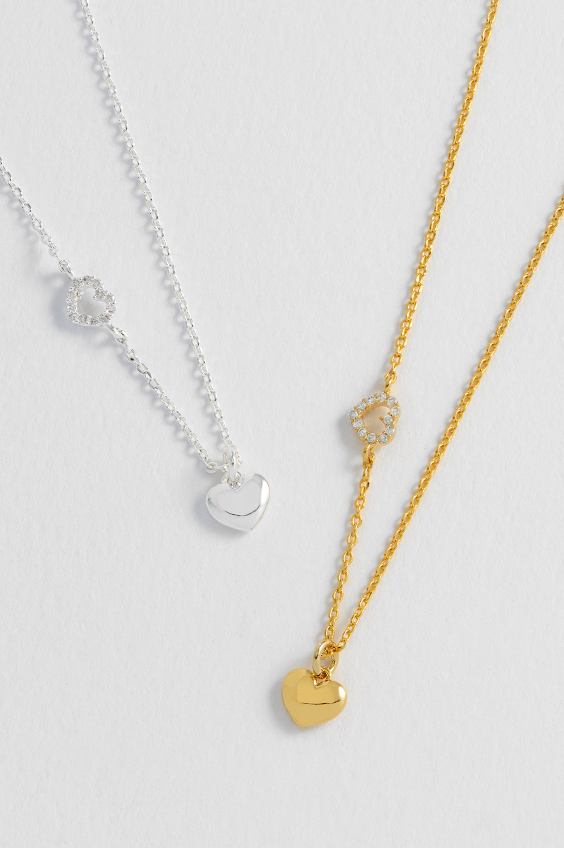Open Heart Pendant Necklace with Cubic Zirconia Charm - Elegant Jewelry Gift for Women, Perfect for Valentine's Day, Anniversary & Special Occasions