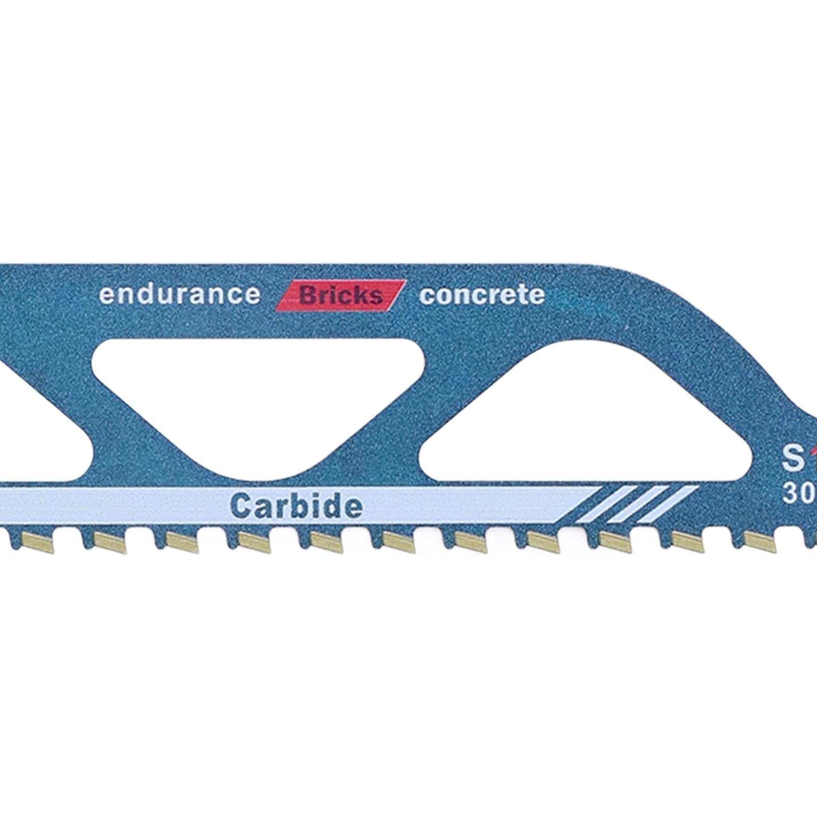 Premium Tungsten Carbide Reciprocating Saw Blades for Woodworking - High Efficiency, Easy Installation - Ideal for DIY Projects, Carpentry & Home Renovations (Model S1243HM)