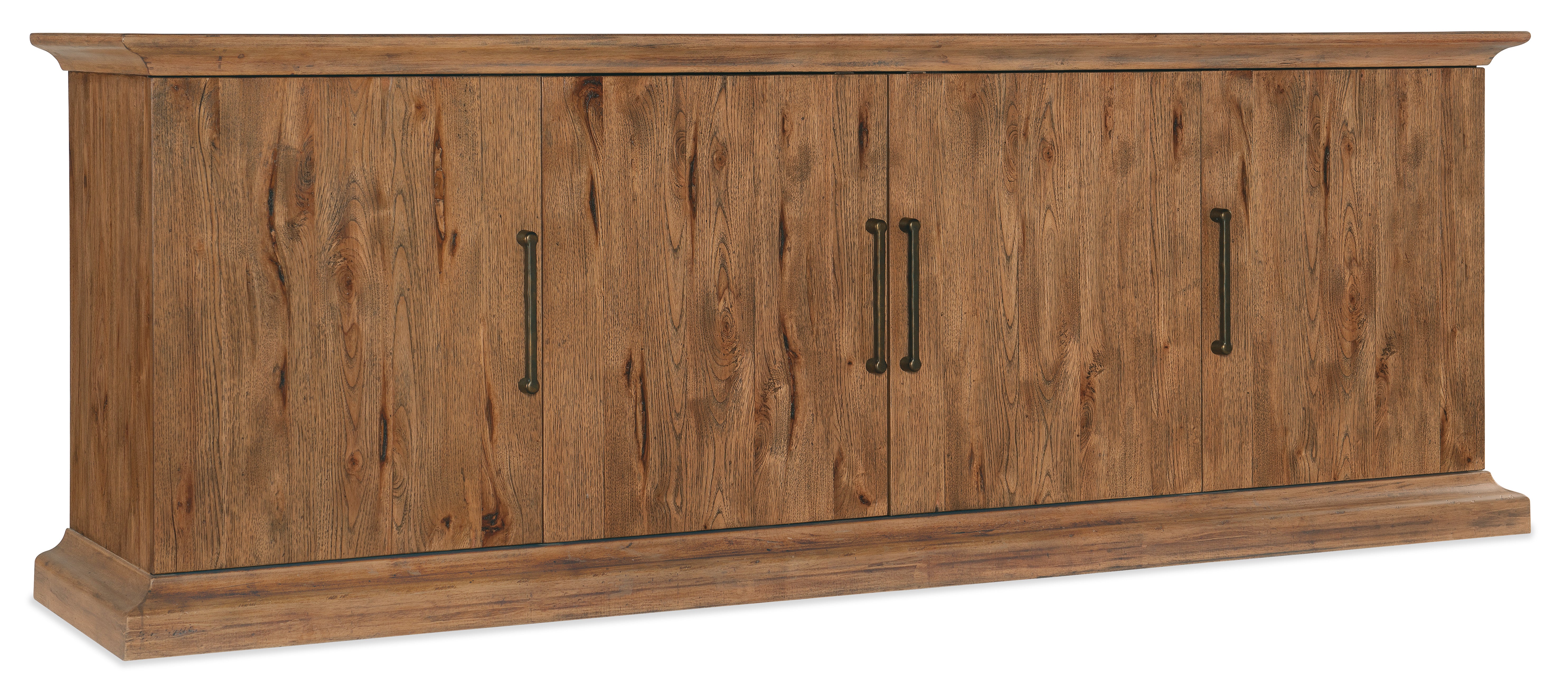 Big Sky Media Console - Modern TV Stand with Storage for Living Room, Bedroom & Home Theater - Perfect for Organizing Electronics & Entertainment Systems