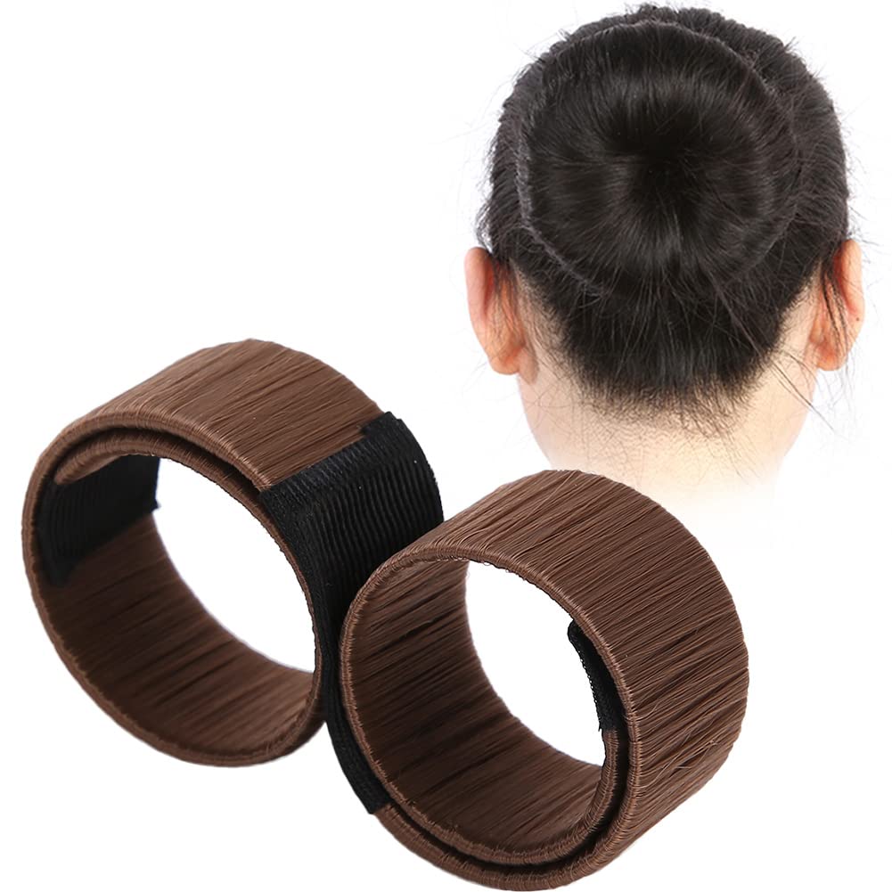 5PCS Hair Bun Maker Set - Fast & Easy Donut Bun Maker & French Twist Hairstyle Tool for Women & Kids with Long Hair | Portable Hair Accessories for Home, Travel & Party Hairstyles