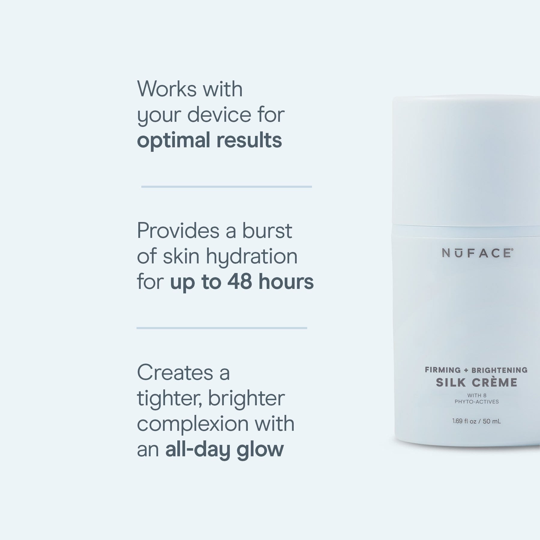 Firming & Brightening Silk Face Cream - Anti-Aging Moisturizer for Glowing Skin | Day & Night Hydration for Women