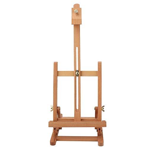 Wooden H-Frame Tabletop Easel Stand - Portable Artist Painting Display Set with Drawing Board for Kids & Adults | Perfect for Art Classes, Home Studio, and Outdoor Sketching