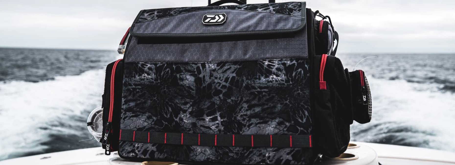 Daiwa Tackle Barn Fishing Tackle Box - Waterproof & Durable Storage for Fishing Gear - Perfect for Freshwater & Saltwater Fishing Trips