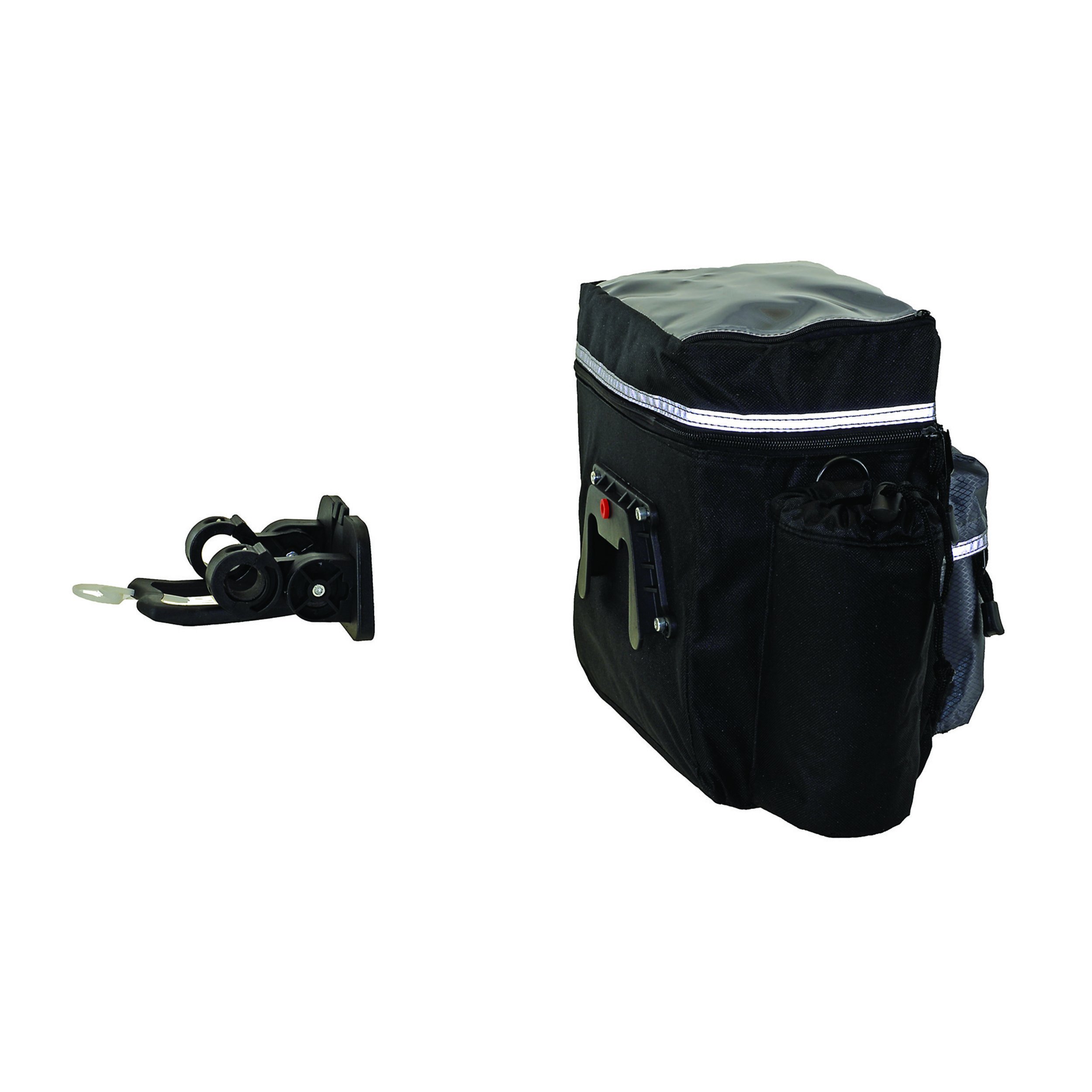 M-Wave Waterproof Bicycle Handlebar Bag - Durable Bike Storage for Phone, Keys & Essentials - Perfect for Commuting, Touring & Outdoor Cycling Adventures