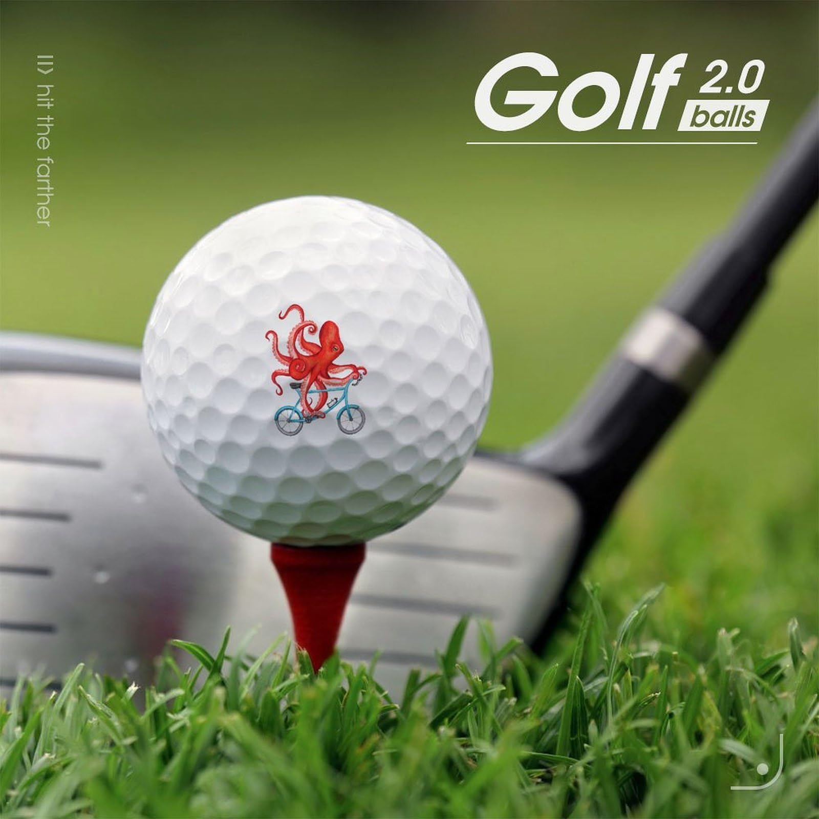 Performance Golf Balls for Distance & Accuracy - Perfect for Cycling & Golf Practice