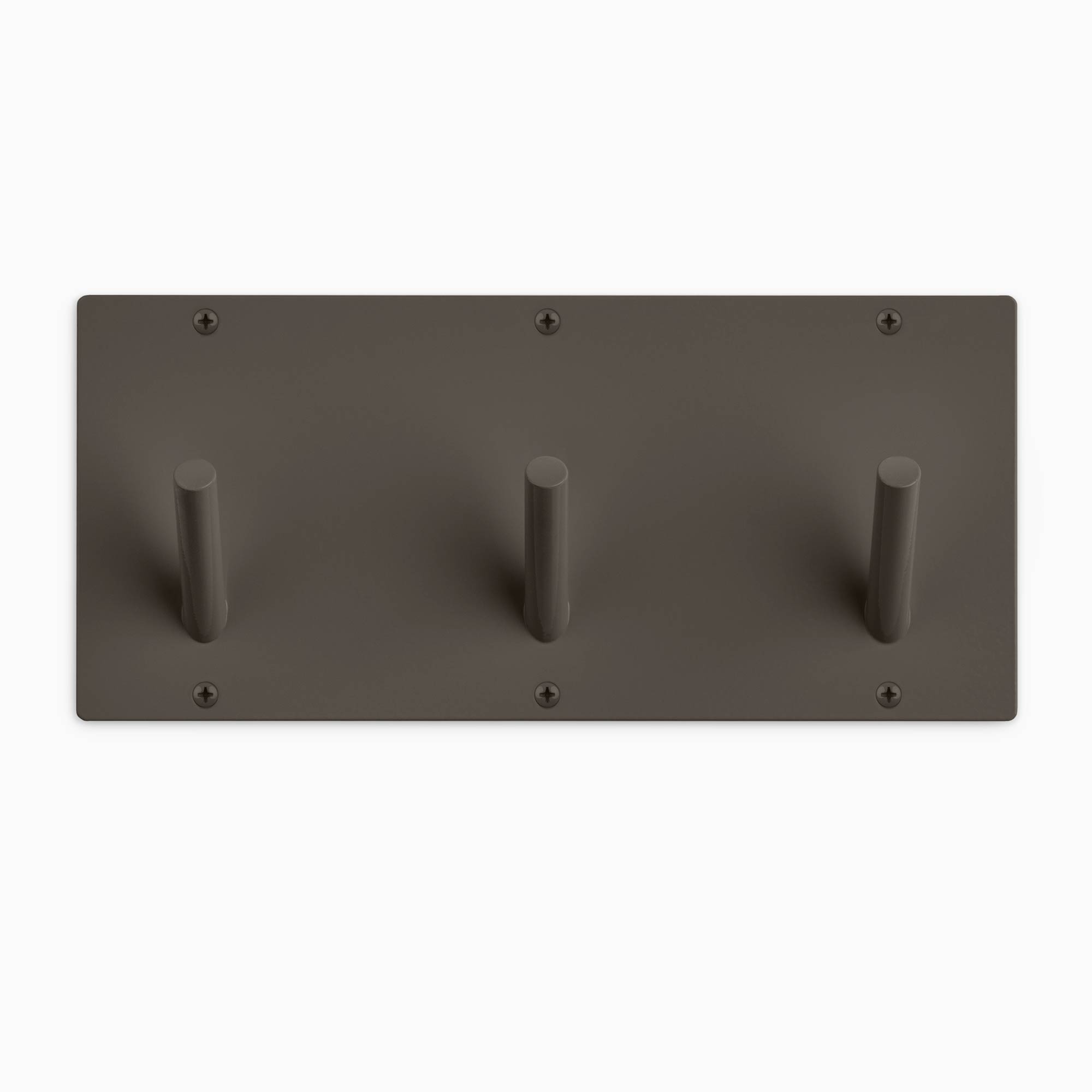 Peggy Square 3 Wall Hook - Rustic Decorative Hooks for Hanging Coats, Hats & Towels - Perfect for Entryway, Bathroom & Bedroom Organization