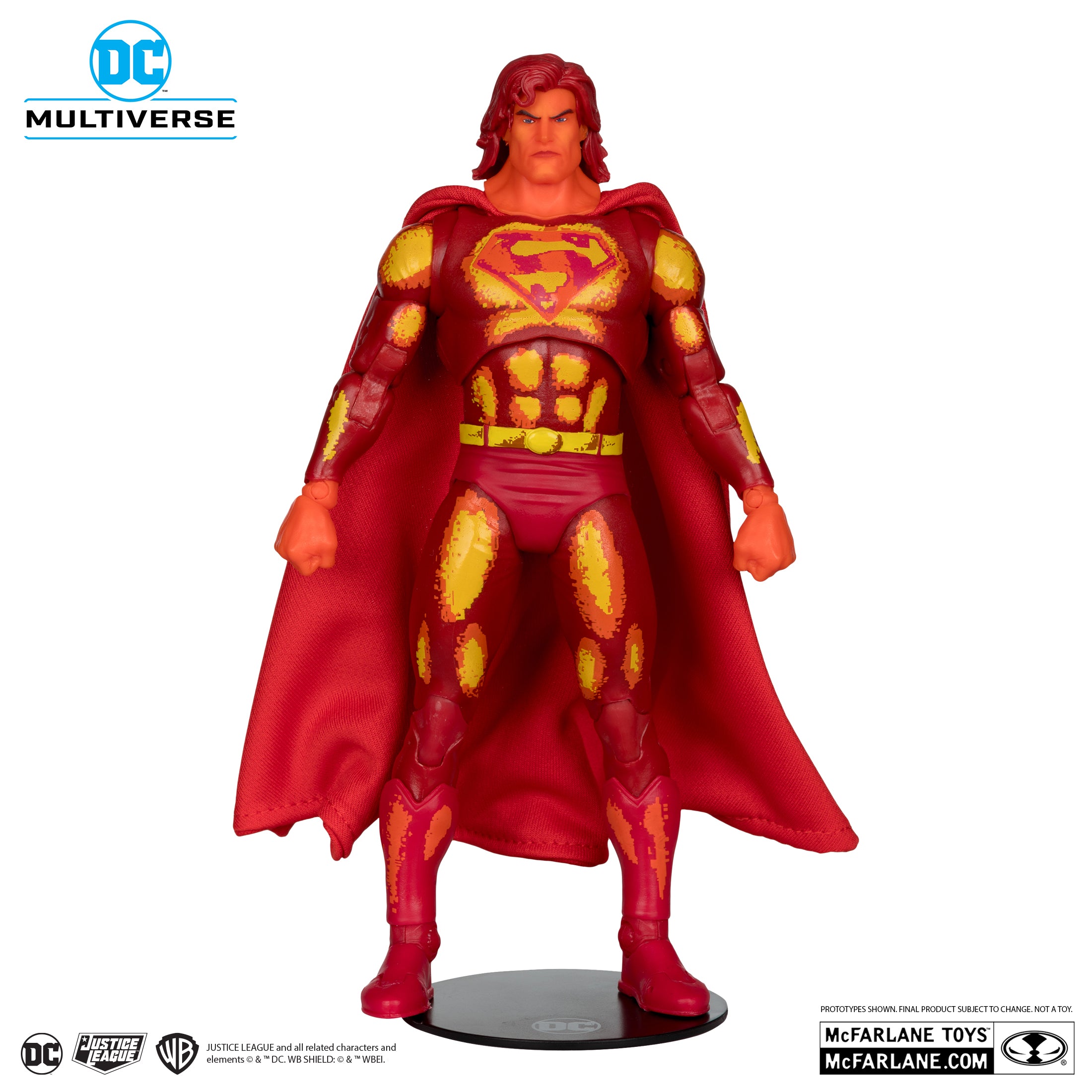 Superman Platinum Edition Justice League Task Force DC Multiverse 6-Inch Action Figure - Collect to Build Darkseid - Perfect for Display, Collection & Superhero Battles