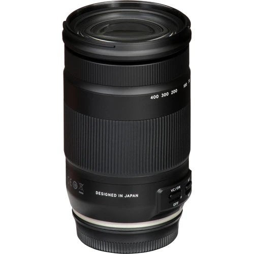 Tamron 18-400mm f/3.5-6.3 Di II VC HLD All-in-One Zoom Lens for Canon/Nikon DSLR Cameras - Perfect for Travel, Wildlife & Sports Photography