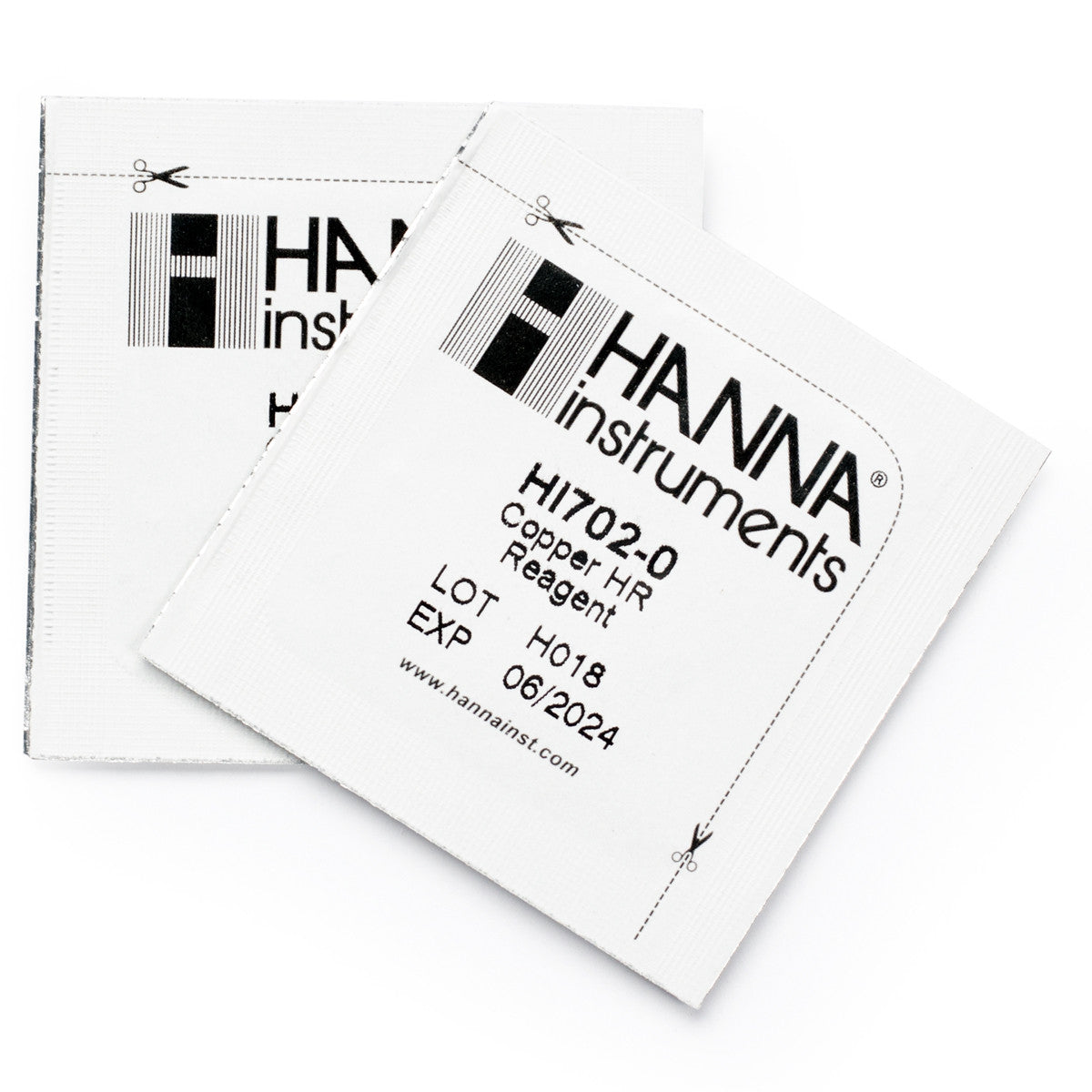 Hanna Instruments HI702 25 Copper High Range Colorimeter Reagents Kit - Professional Water Testing for Pools, Aquariums & Industrial Applications