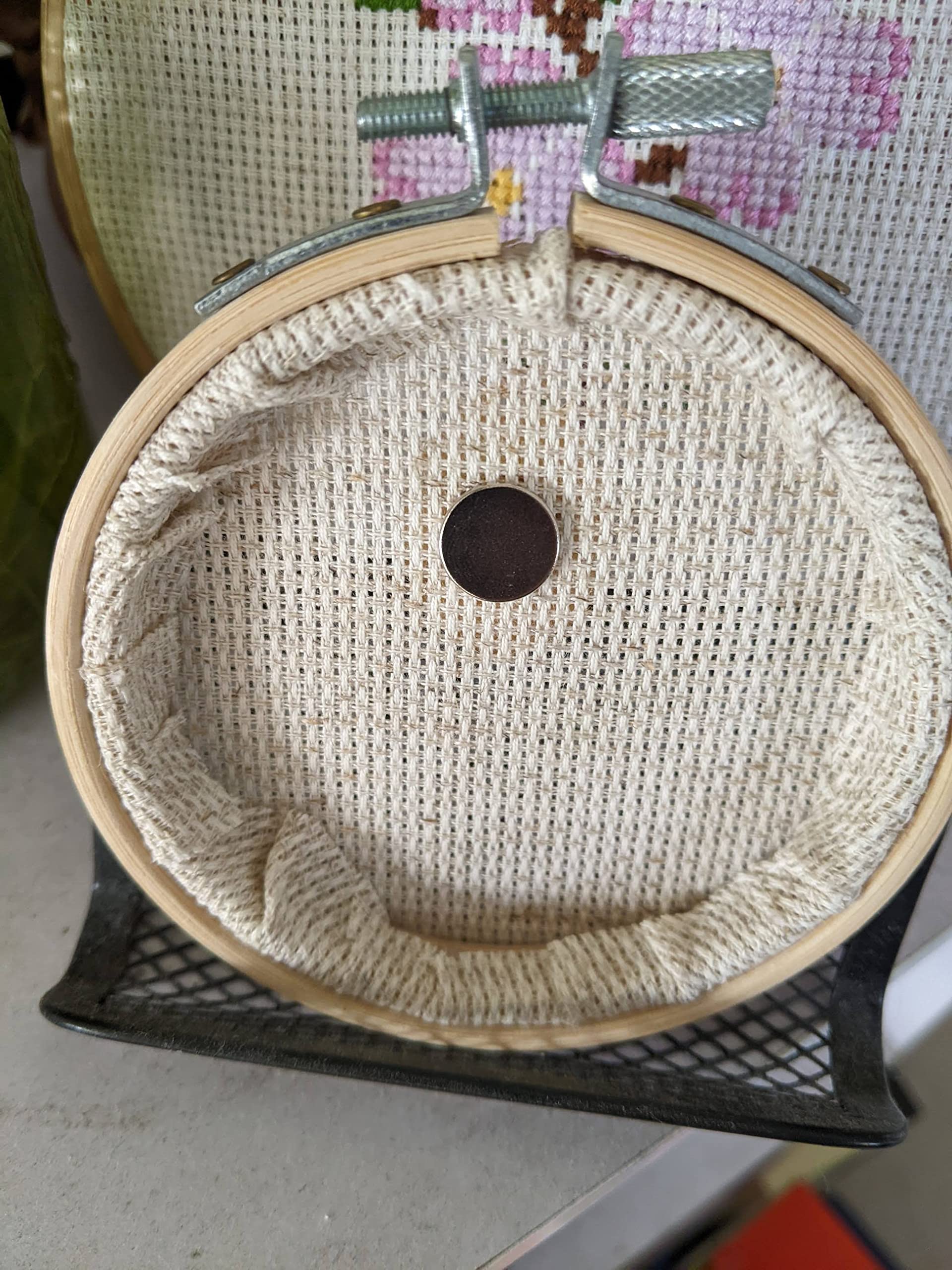 One More Stitch Magnetic Needle Minder for Embroidery - Secure Your Needles While Crafting, Sewing & Quilting