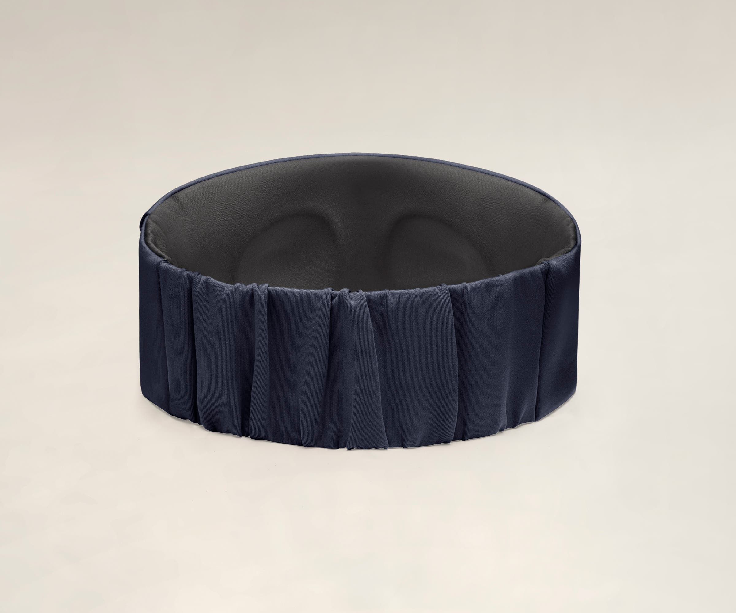Premium Navy Blue Sleep Mask for Women & Men - 100% Blackout, Soft & Comfortable Eye Mask for Sleeping, Travel & Relaxation