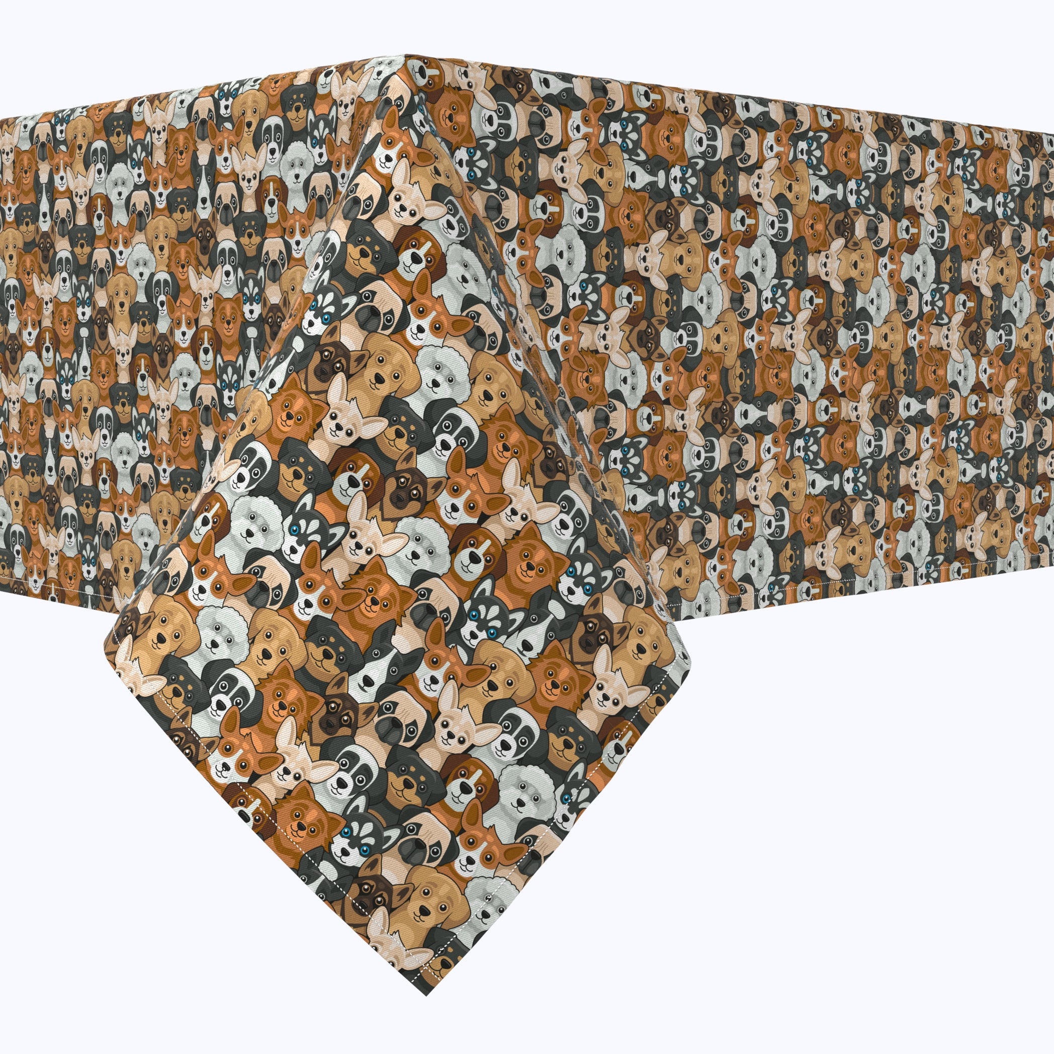 Happy Dog Cotton Bandanas - Soft & Comfortable Pet Bandanas for Small & Medium Dogs - Perfect for Daily Walks, Grooming & Pet Photos