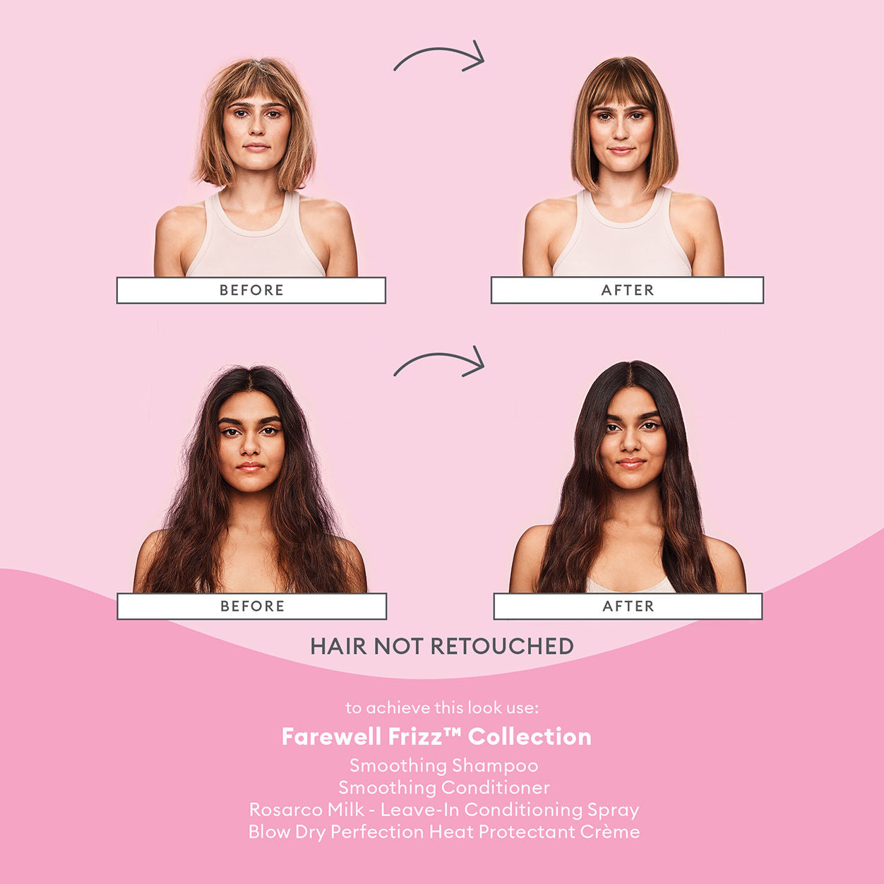 Farewell Frizz Smoothing Shampoo for Dry & Damaged Hair - Hydrating & Nourishing Formula for Frizz Control & Shine - Perfect for Daily Use & Salon-Like Results at Home