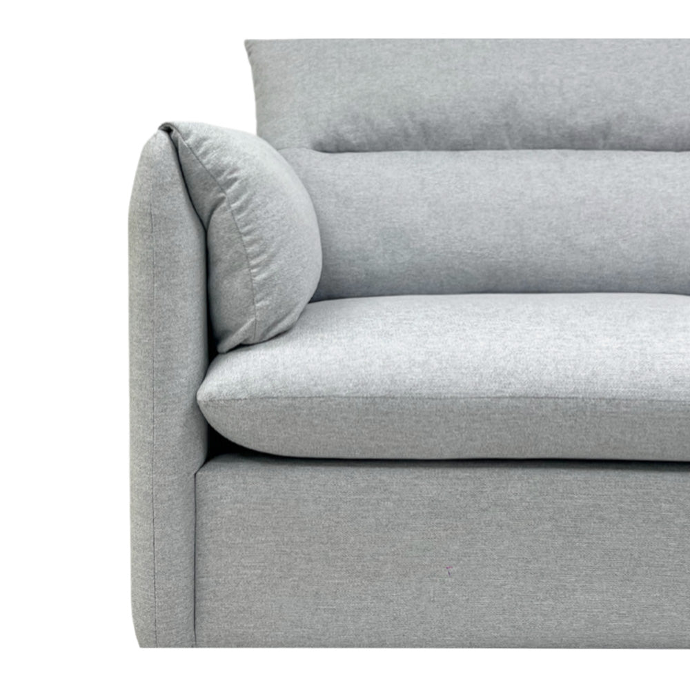 Nathan 3-Seater Modular Sofa with EcoClean Fabric | Modern Living Room Furniture for Small Spaces & Apartments