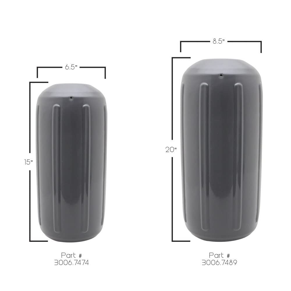 Extreme Max 3006.7474.4 BoatTector HTM Inflatable Fender Value 4-Pack - 6.5