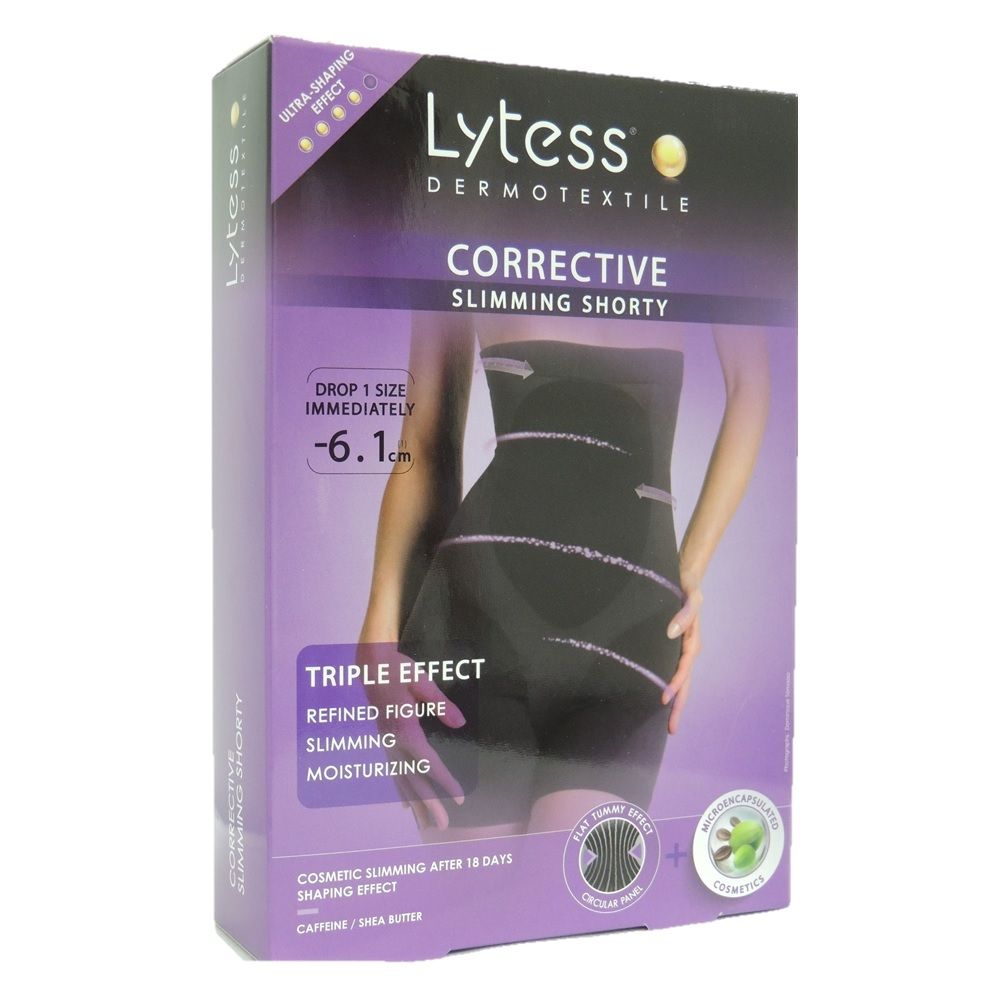 Lytess Corrective Slimming Shorty Flesh S/M - Shapewear for Women, Tummy Control & Body Shaping Underwear - Perfect for Everyday Wear, Workout & Special Occasions
