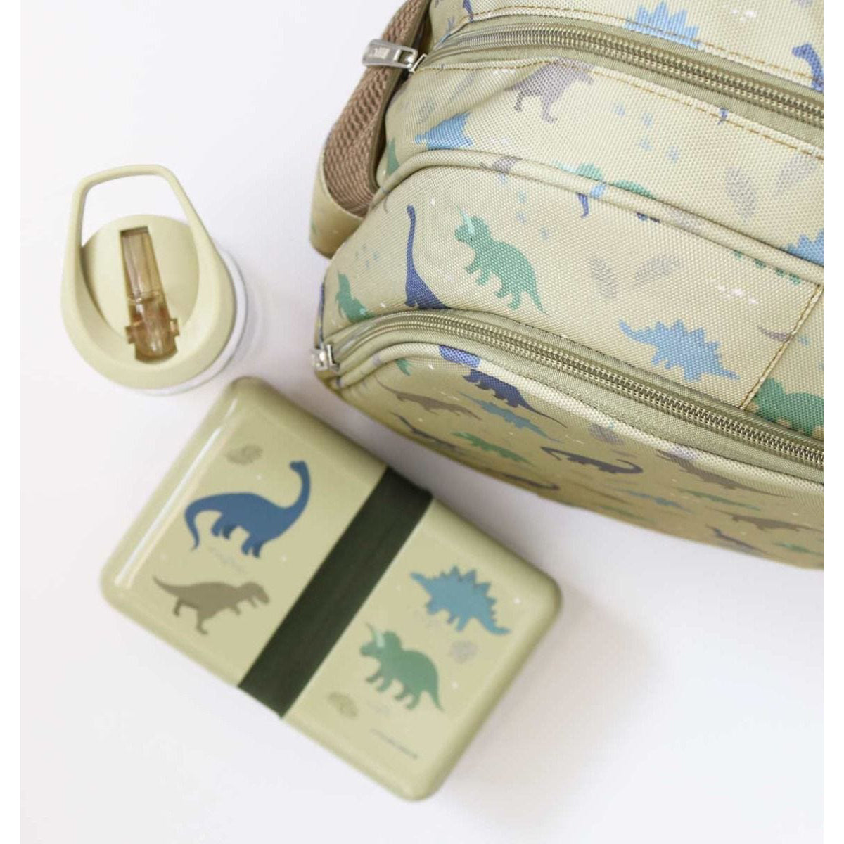 Dinosaur Backpack for Kids - Cute & Durable School Bag by A Little Lovely Company | Perfect for School, Travel & Daycare