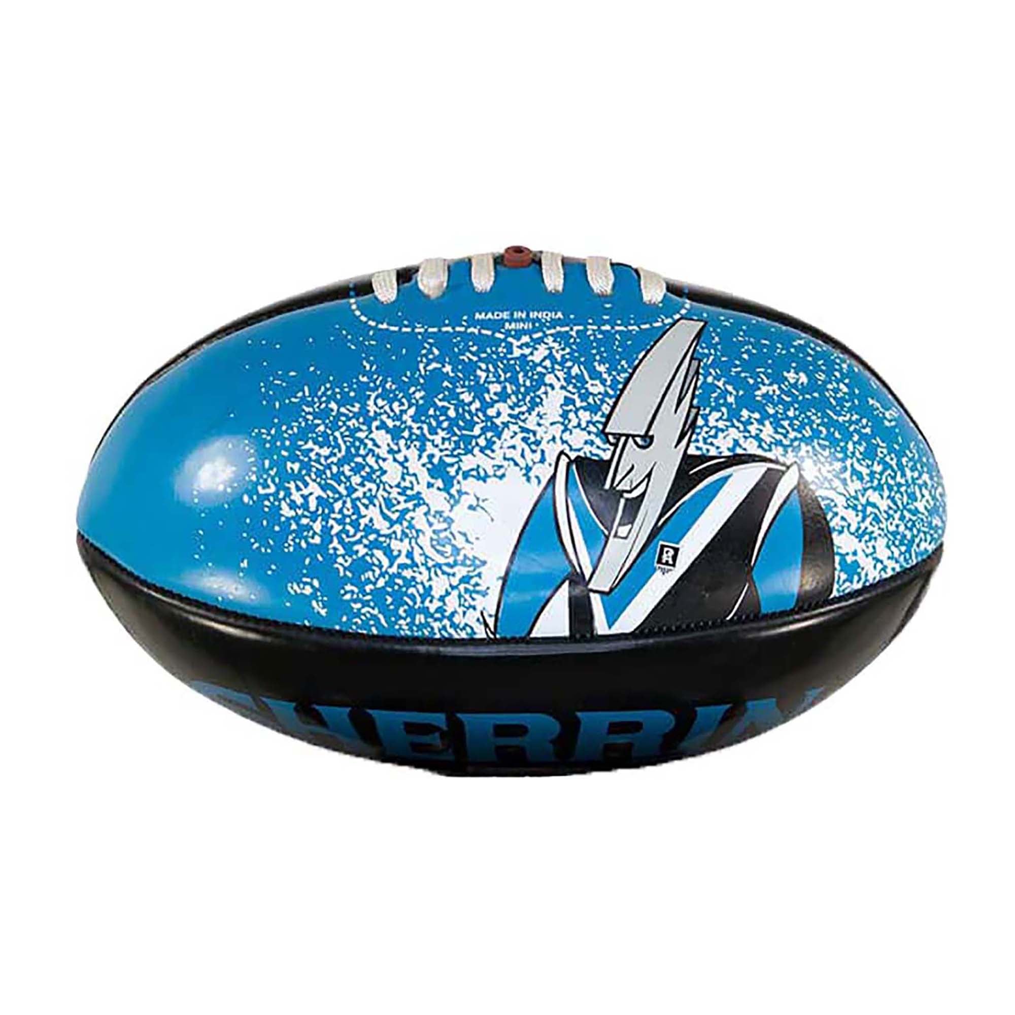 Official AFL Port Adelaide Power 20cm Soft Football - Premium Plush Team Merchandise for Kids & Fans - Perfect for Game Day, Collectibles, and Gifts