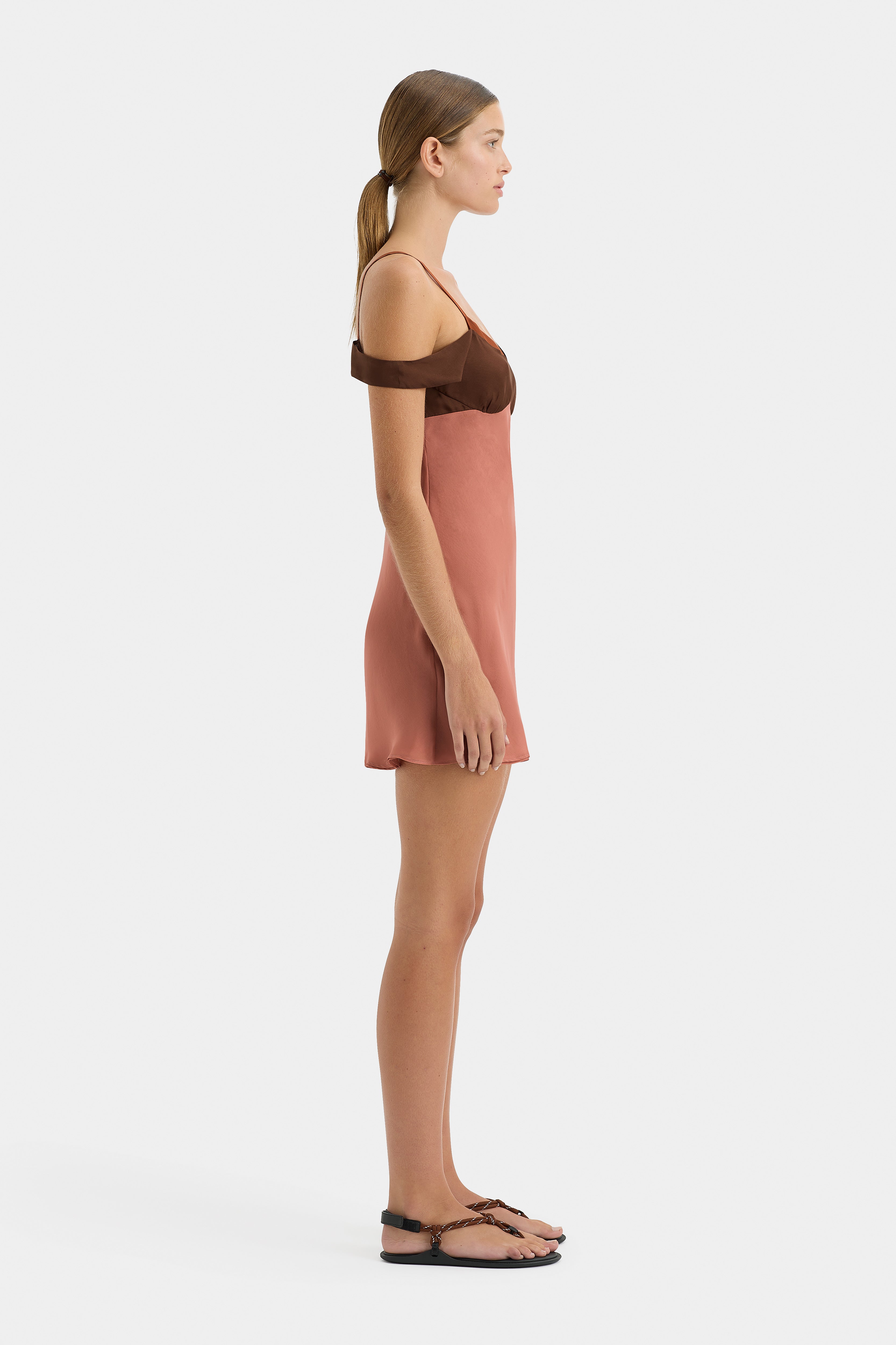 Halcyon Mini Dress - Women's Elegant Short Sleeve Party Cocktail Dress | Perfect for Weddings, Date Nights & Special Occasions