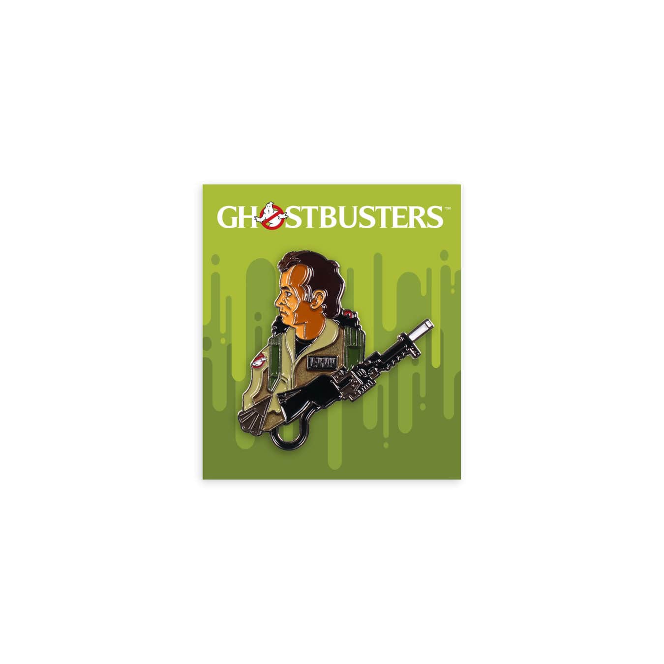 Ghostbusters Peter Venkman Enamel Pin - Officially Licensed Collectible Badge for Cosplay, Backpacks & Fan Gifts