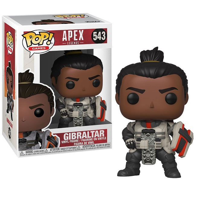 Apex Legends Gibraltar Pop! Vinyl Figure #543 - Collectible Gaming Merchandise for Display & Gifts