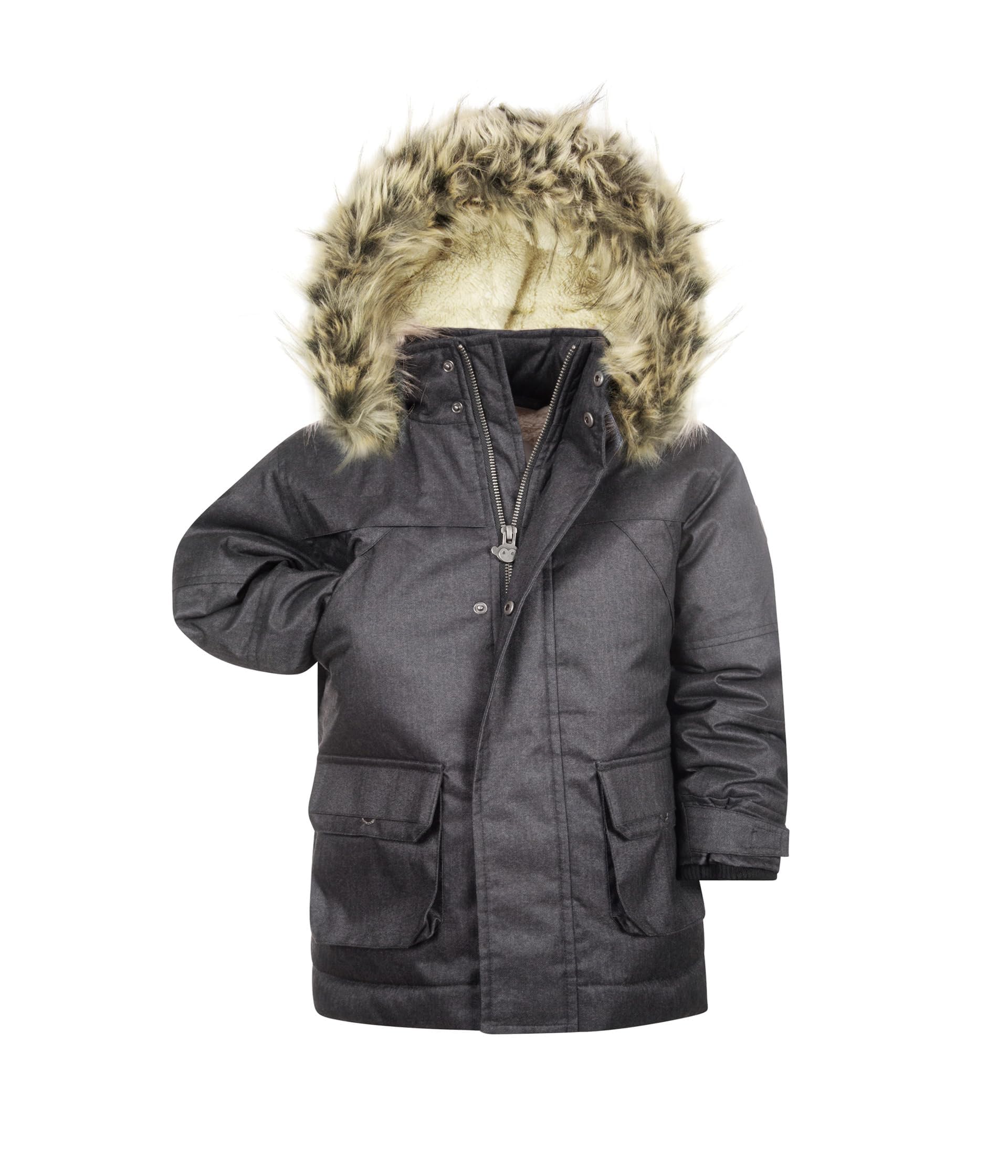 Boys Denali Down Insulated Winter Jacket for Toddler & Kids - Waterproof Cold Weather Coat for Outdoor Activities, Snow Play & School