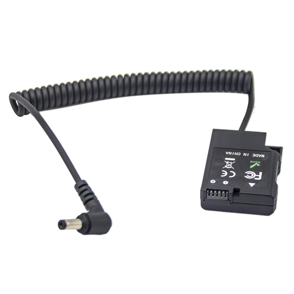 FOTGA EN-EL14 EP-5A Dummy Battery DC Coupler Power Adapter for Nikon D3100 D3200 D3300 D3400 D3500 D5100 D5200 D5300 D5400 D5500 D5600 P7100 P7700 P7800 DSLR Cameras - Perfect for Studio Photography & Continuous Shooting