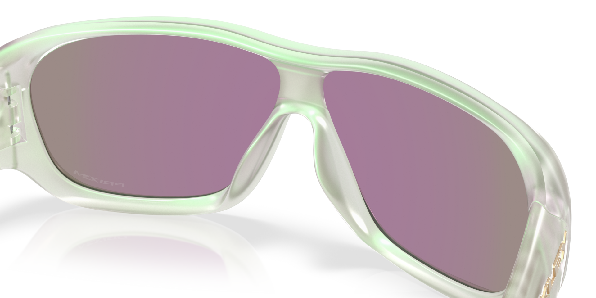 DE LA SALLE Light Matte Jade Opline Sunglasses with Prizm Jade Lens - Polarized Sports & Outdoor Activities for Running, Cycling, and Driving