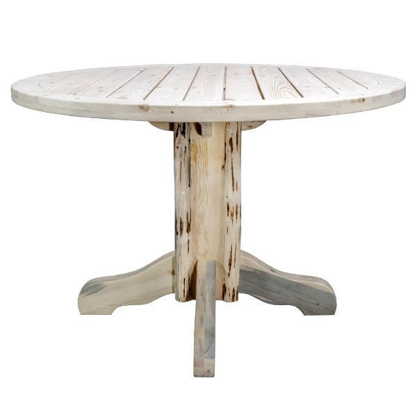 Montana Outdoor Patio Table - Durable All-Weather Dining Set for Backyard, Garden & Deck - Perfect for BBQ, Picnics & Family Gatherings