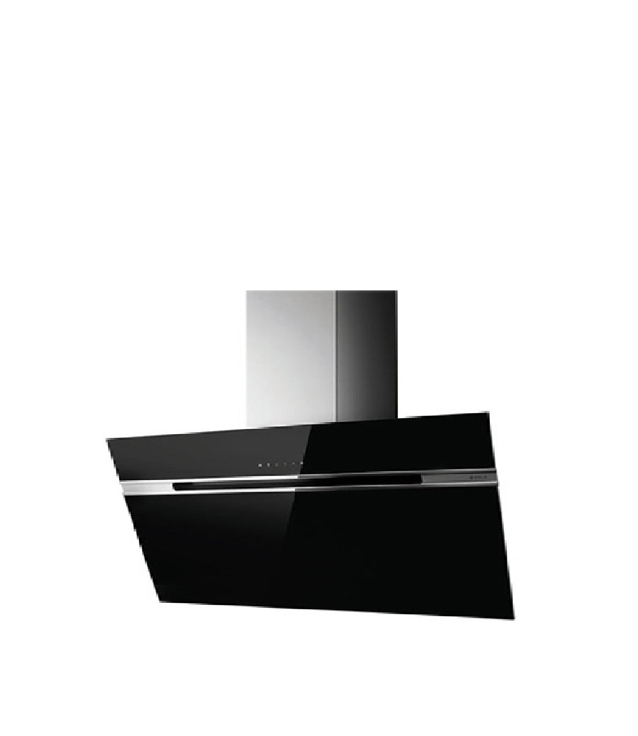 Elica 90cm Stainless Steel Wall Mounted Range Hood with Stripe Design - Perfect for Modern Kitchens & Open-Concept Homes