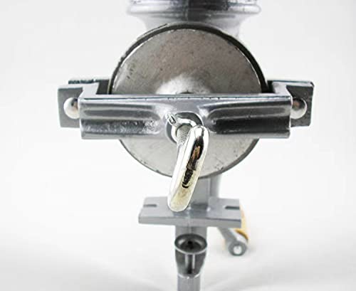 Cast Iron Manual Grain Grinder - Hand Crank Corn Mill for Wheat, Coffee, Herbs & Spices - Perfect for Home Kitchen, Camping & Emergency Preparedness