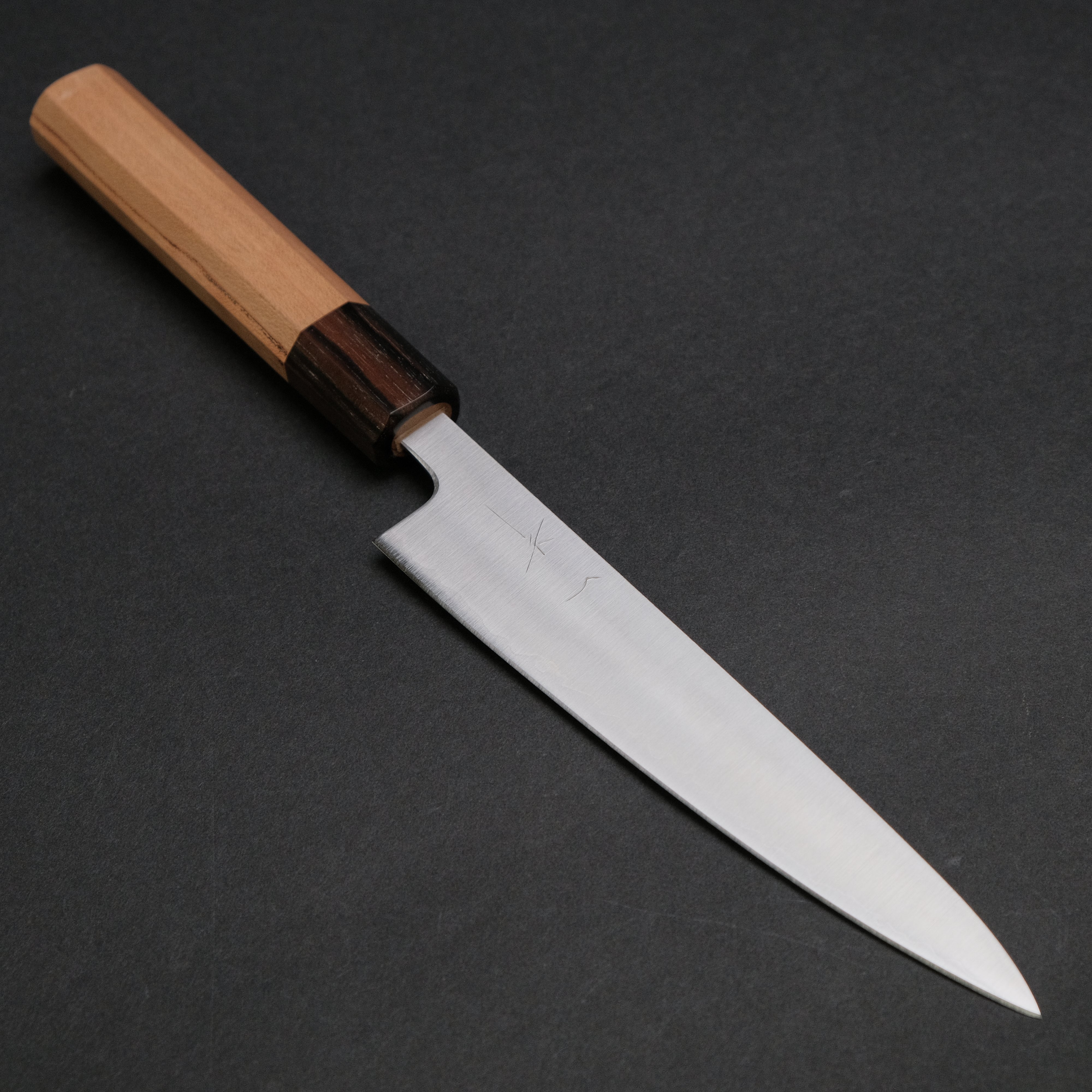 Hitohira Futana S3 Migaki Petty Knife 150mm - Japanese Stainless Steel Blade with Cherry Wood Handle - Perfect for Slicing, Peeling & Precision Kitchen Tasks