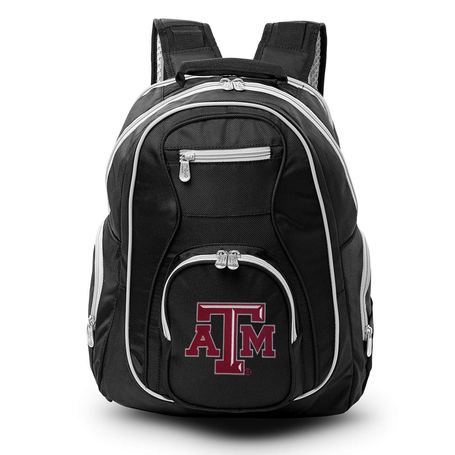 NCAA Colored Trim Premium 19-inch Laptop Backpack with Padded Shoulder Straps - Durable Sports Backpack for Travel, School, College & Business - Perfect for Students, Professionals & Daily Commuters