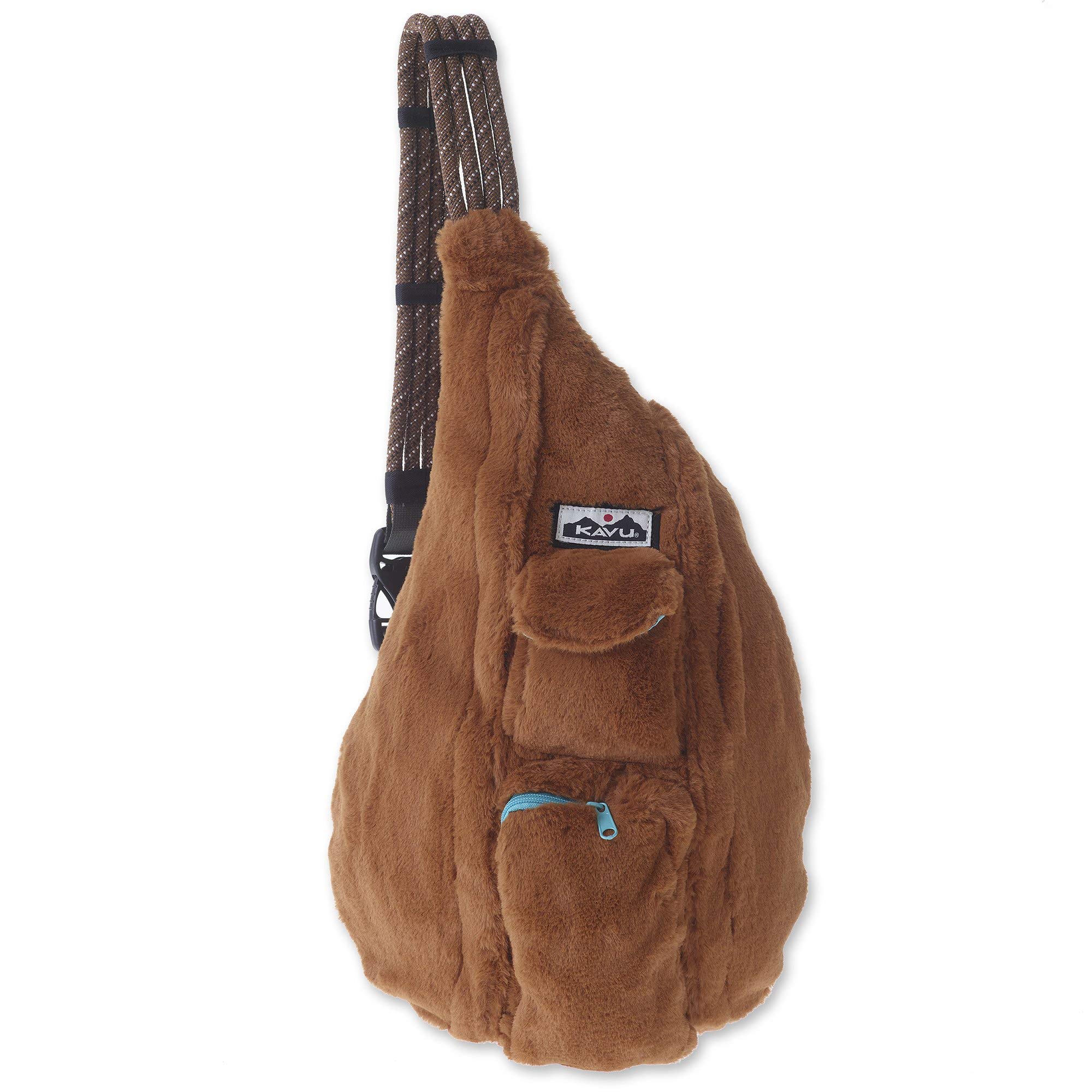 KAVU Rope Fuzz Sling Bag Crossbody Backpack - Lightweight & Durable for Travel, Hiking & Everyday Use