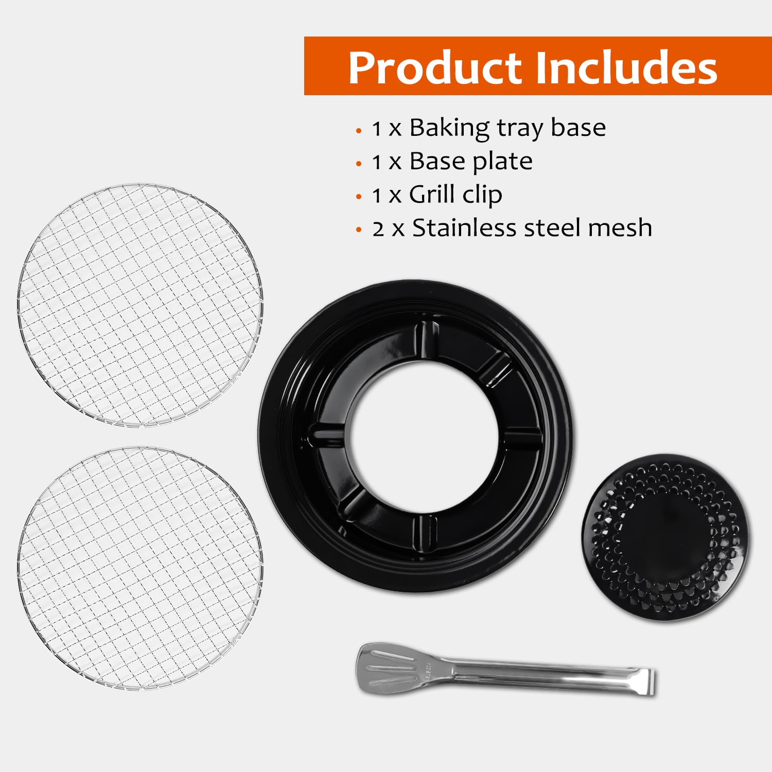Japanese Korean Stove Top Grill Pan for BBQ & Yakiniku - Black with Water Pan & Free Tongs for Home Cooking