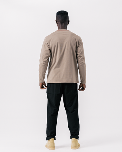 Soft Cotton Long Sleeve T-Shirt with Logo - Comfortable Casual Wear for Men & Women | Perfect for Everyday Outfits, Work & Weekend Activities